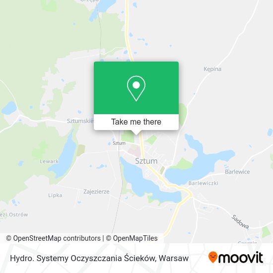 Hydro. Systemy Oczyszczania Ścieków map