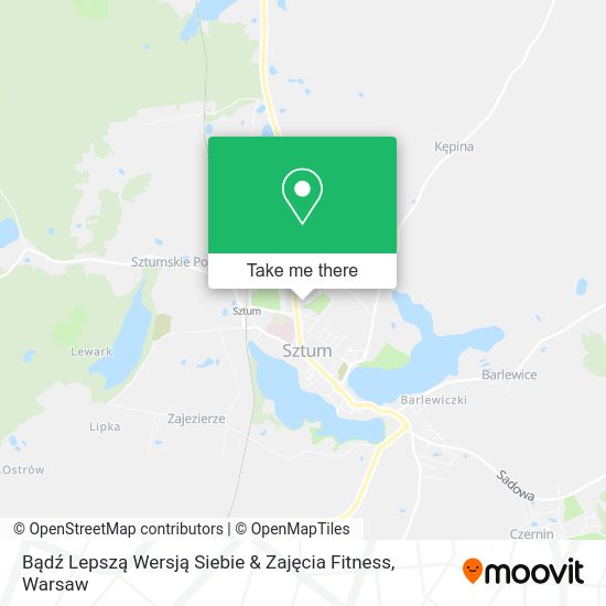 Bądź Lepszą Wersją Siebie & Zajęcia Fitness map