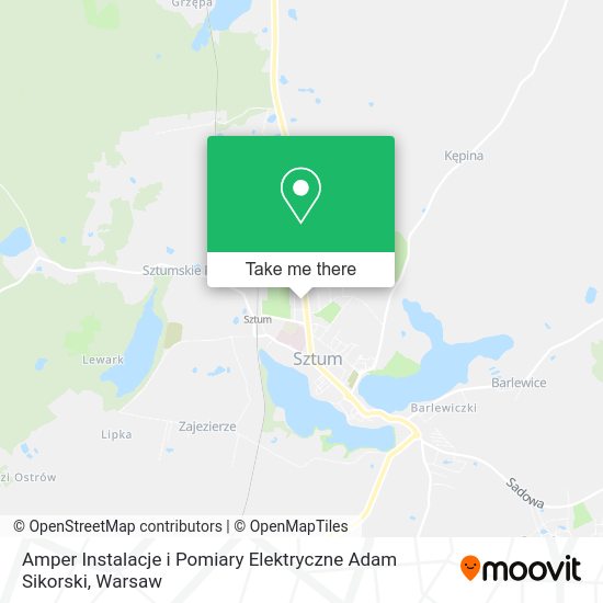 Amper Instalacje i Pomiary Elektryczne Adam Sikorski map