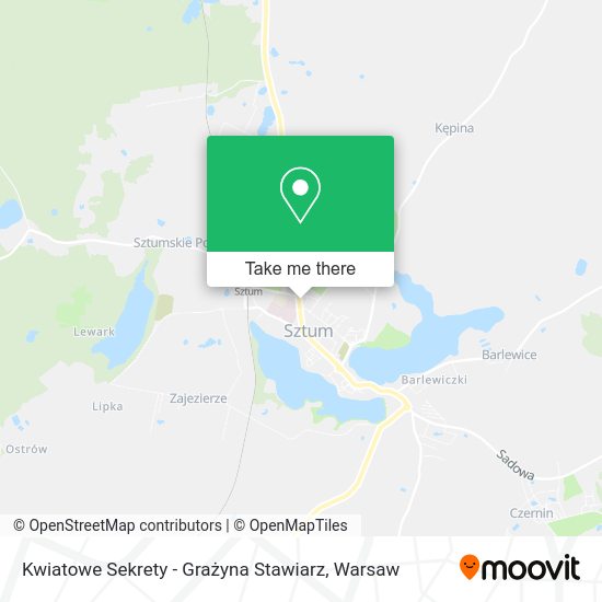 Kwiatowe Sekrety - Grażyna Stawiarz map