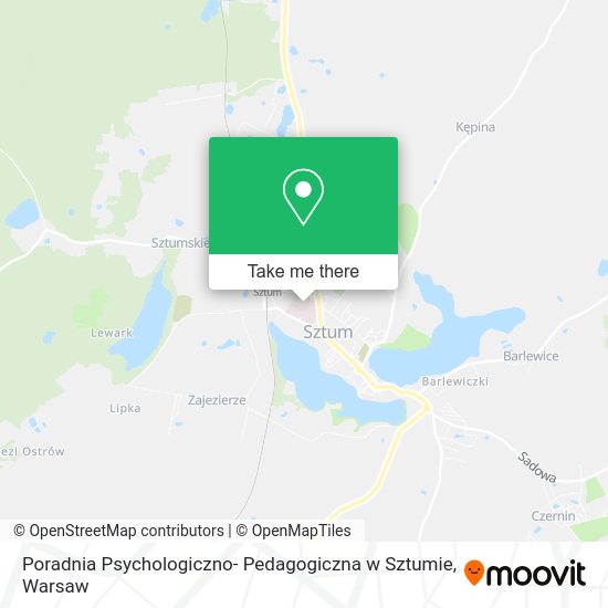 Poradnia Psychologiczno- Pedagogiczna w Sztumie map