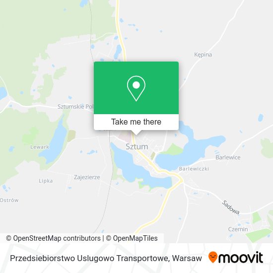 Przedsiebiorstwo Uslugowo Transportowe map