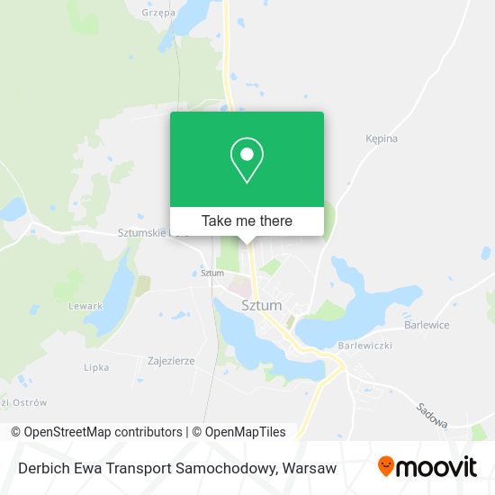 Derbich Ewa Transport Samochodowy map