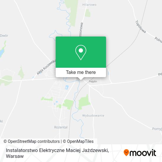 Instalatorstwo Elektryczne Maciej Jażdzewski map