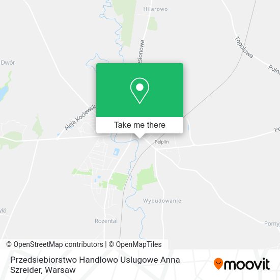 Przedsiebiorstwo Handlowo Uslugowe Anna Szreider map