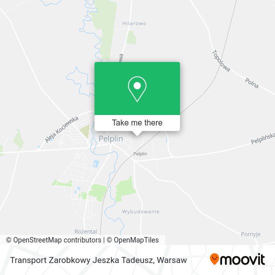 Transport Zarobkowy Jeszka Tadeusz map