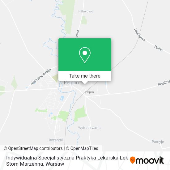 Indywidualna Specjalistyczna Praktyka Lekarska Lek Stom Marzenna map