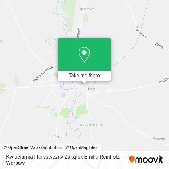 Kwiaciarnia Florystyczny Zakątek Emilia Reinholz map