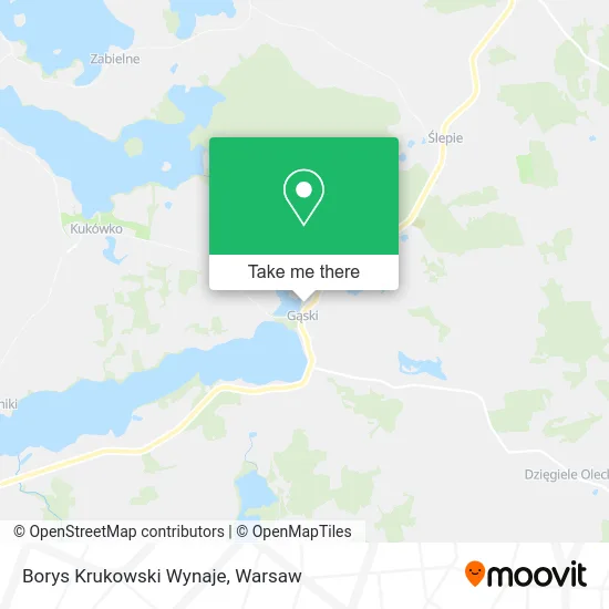 Карта Borys Krukowski Wynaje