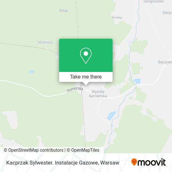 Kacprzak Sylwester. Instalacje Gazowe map