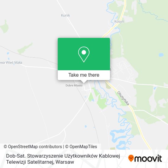 Dob-Sat. Stowarzyszenie Użytkowników Kablowej Telewizji Satelitarnej map