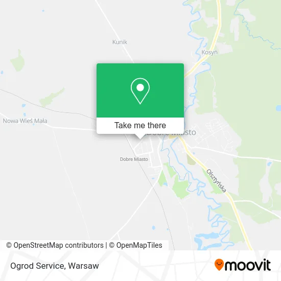 Карта Ogrod Service