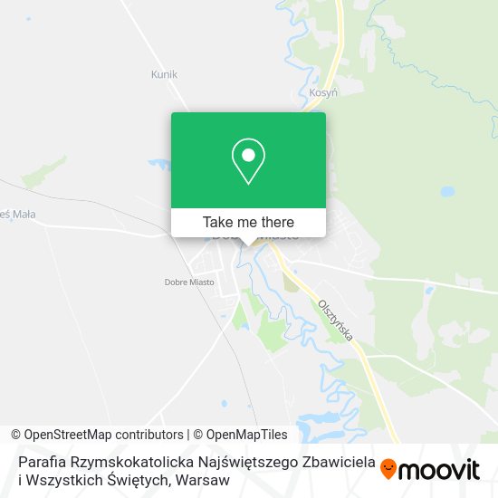 Parafia Rzymskokatolicka Najświętszego Zbawiciela i Wszystkich Świętych map