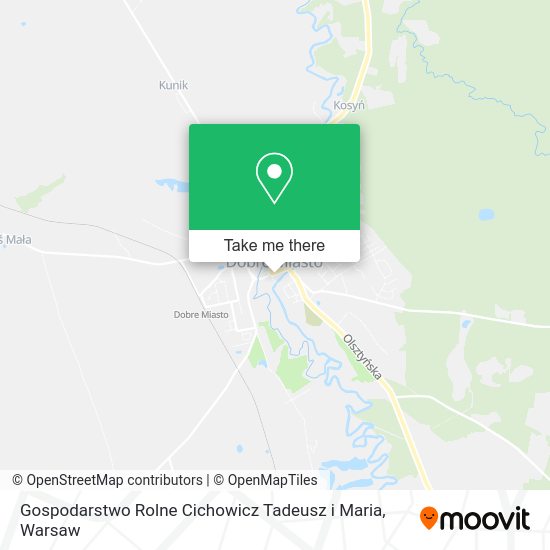 Gospodarstwo Rolne Cichowicz Tadeusz i Maria map