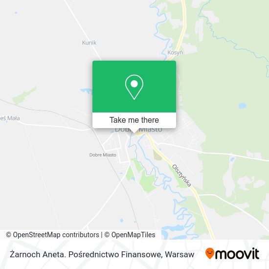 Żarnoch Aneta. Pośrednictwo Finansowe map