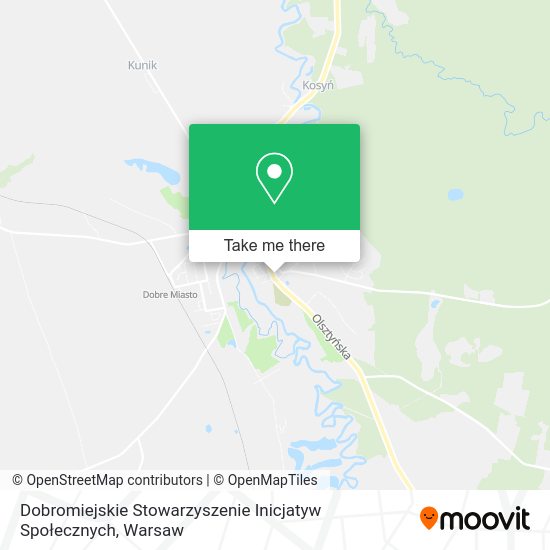 Dobromiejskie Stowarzyszenie Inicjatyw Społecznych map