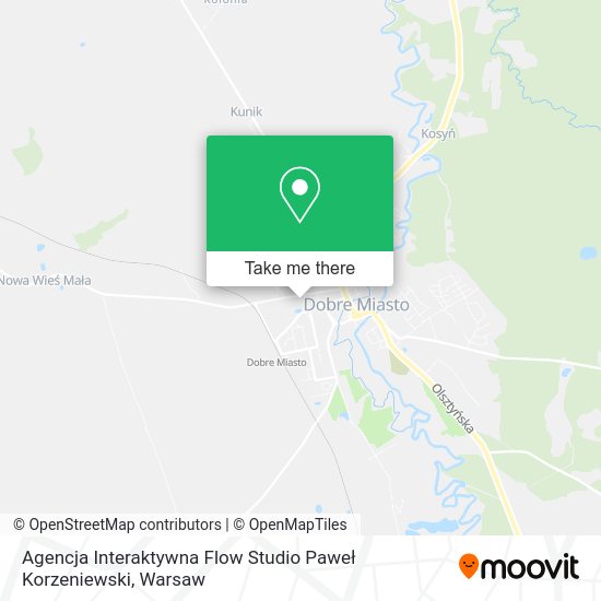 Agencja Interaktywna Flow Studio Paweł Korzeniewski map