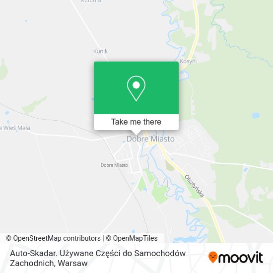 Auto-Skadar. Używane Części do Samochodów Zachodnich map