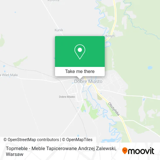 Карта Topmeble - Meble Tapicerowane Andrzej Zalewski