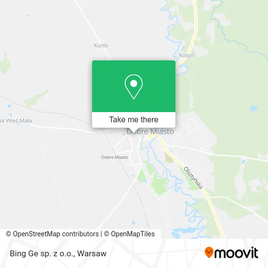 Карта Bing Ge sp. z o.o.