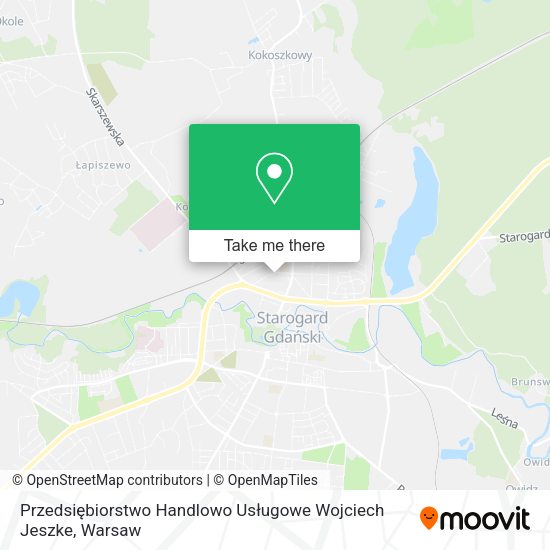 Przedsiębiorstwo Handlowo Usługowe Wojciech Jeszke map