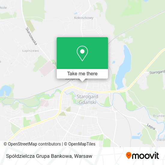 Spółdzielcza Grupa Bankowa map