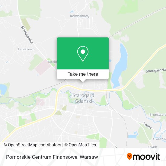 Pomorskie Centrum Finansowe map