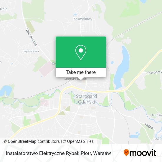 Instalatorstwo Elektryczne Rybak Piotr map