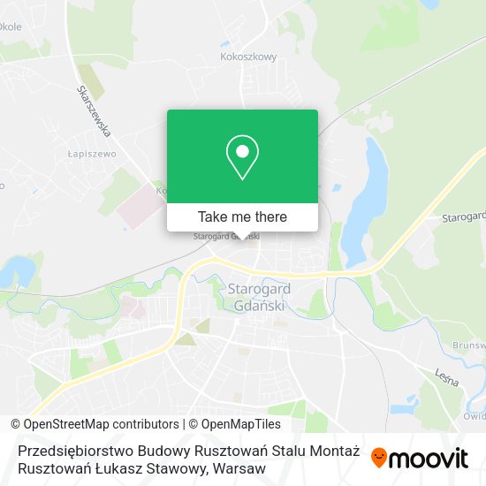 Przedsiębiorstwo Budowy Rusztowań Stalu Montaż Rusztowań Łukasz Stawowy map