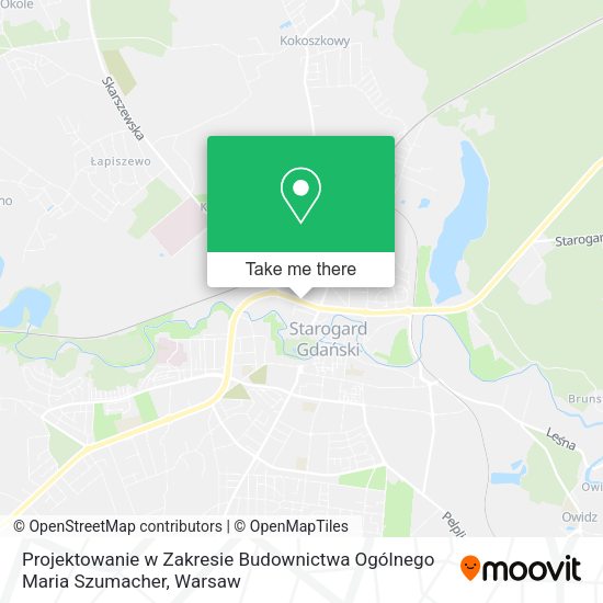 Projektowanie w Zakresie Budownictwa Ogólnego Maria Szumacher map