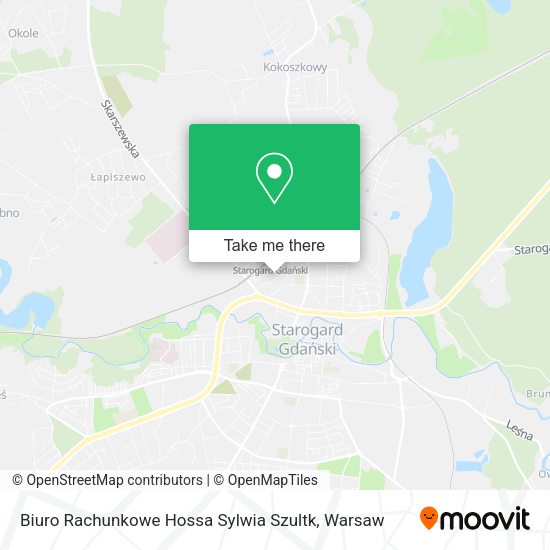 Biuro Rachunkowe Hossa Sylwia Szultk map