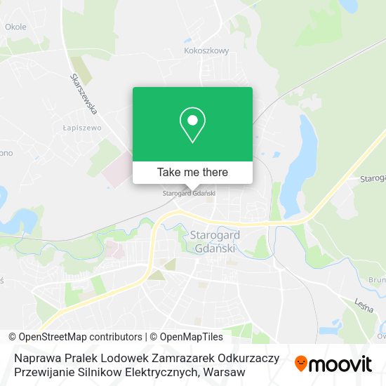 Naprawa Pralek Lodowek Zamrazarek Odkurzaczy Przewijanie Silnikow Elektrycznych map