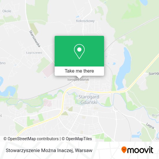 Stowarzyszenie Można Inaczej map