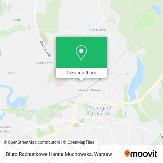 Biuro Rachunkowe Hanna Muchowska map