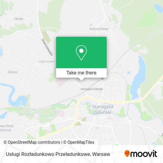 Usługi Rozładunkowo Przeładunkowe map