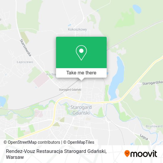 Rendez-Vouz Restauracja Starogard Gdański map