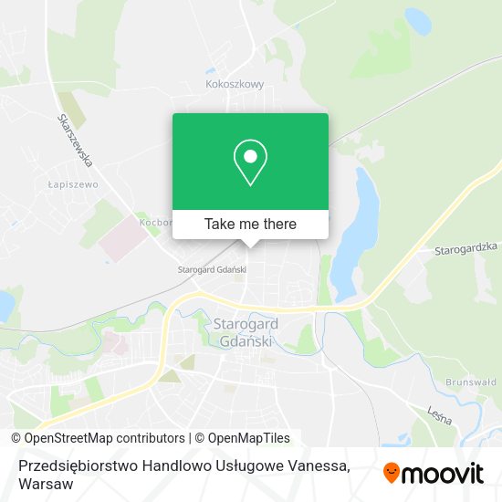 Przedsiębiorstwo Handlowo Usługowe Vanessa map