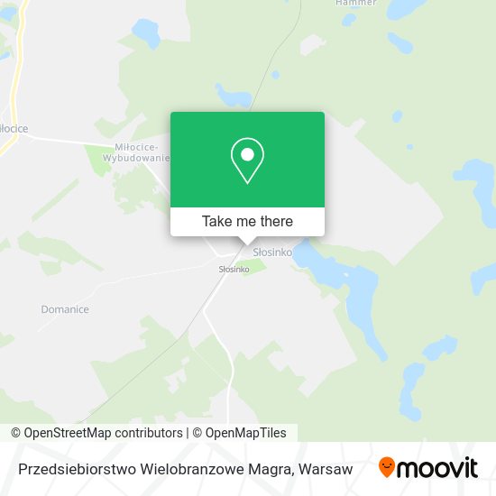 Przedsiebiorstwo Wielobranzowe Magra map