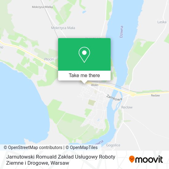 Jarnutowski Romuald Zakład Usługowy Roboty Ziemne i Drogowe map