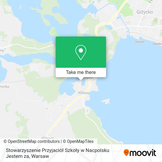 Stowarzyszenie Przyjaciół Szkoły w Nacpolsku Jestem za map