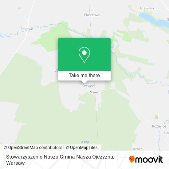 Stowarzyszenie Nasza Gmina-Nasza Ojczyzna map