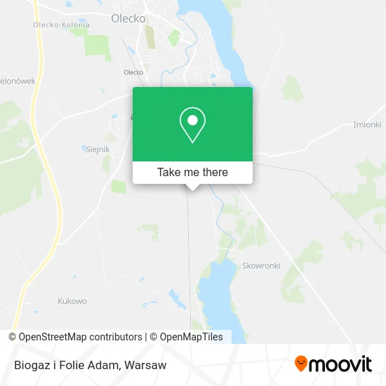 Карта Biogaz i Folie Adam