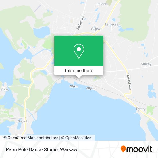 Palm Pole Dance Studio map