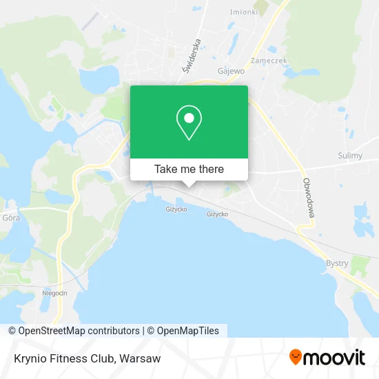 Карта Krynio Fitness Club