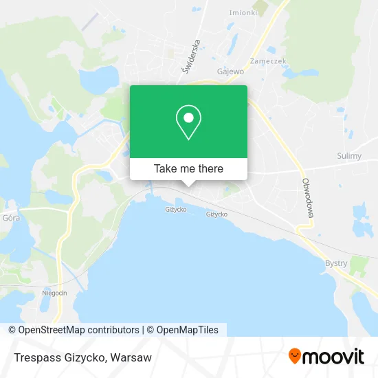 Карта Trespass Gizycko