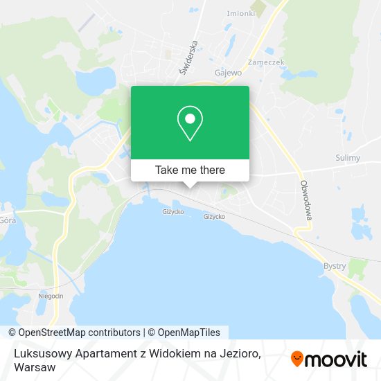 Luksusowy Apartament z Widokiem na Jezioro map