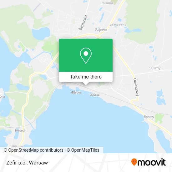 Карта Zefir s.c.