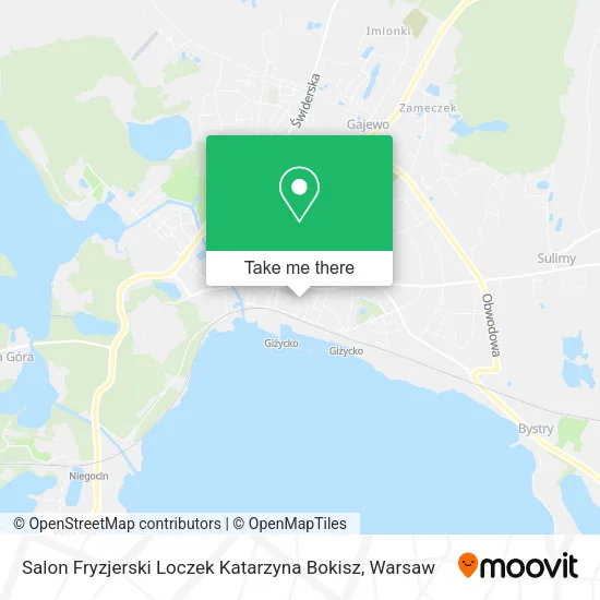 Карта Salon Fryzjerski Loczek Katarzyna Bokisz