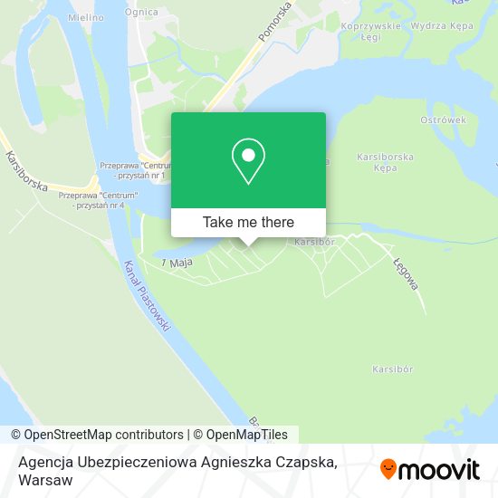 Agencja Ubezpieczeniowa Agnieszka Czapska map