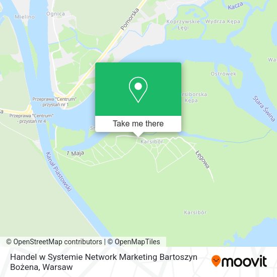 Handel w Systemie Network Marketing Bartoszyn Bożena map